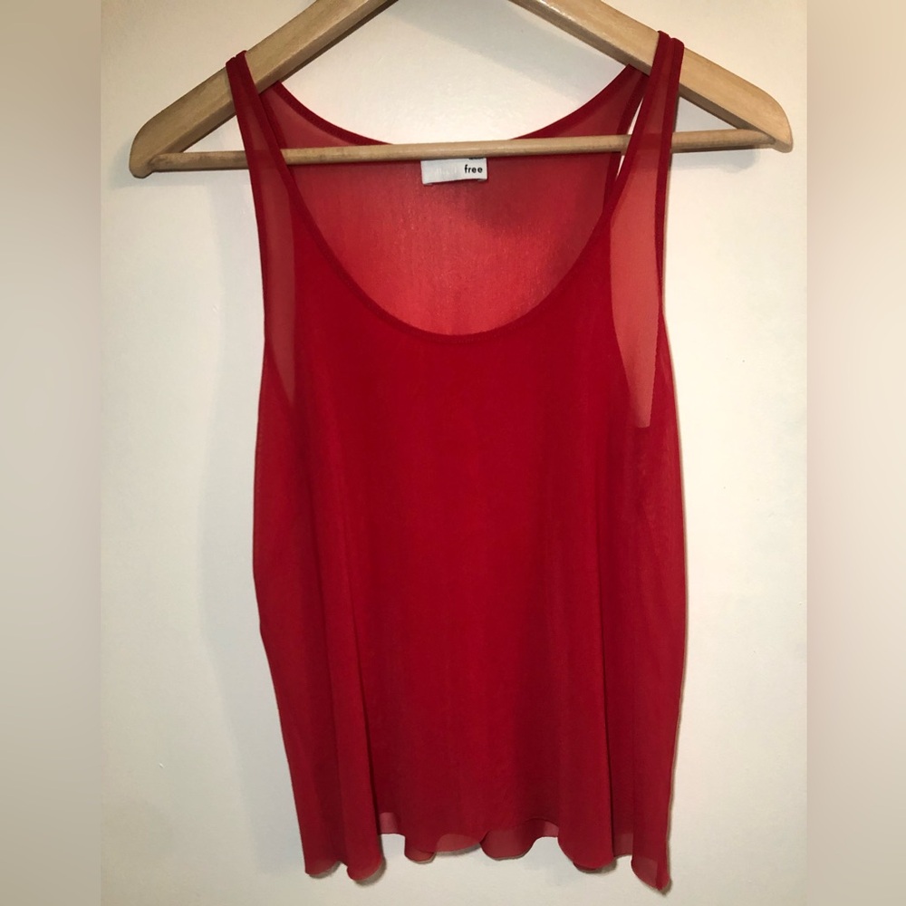 Wilfred Free Red Mcnally Tank Top